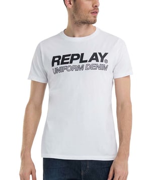 Buy Black Tshirts for Men by REPLAY Online
