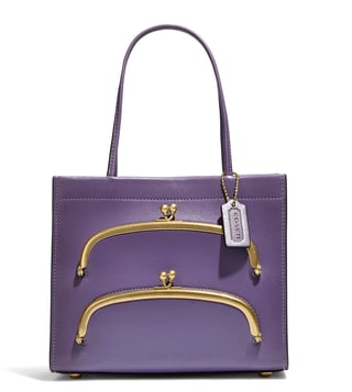 Light purple coach online bag