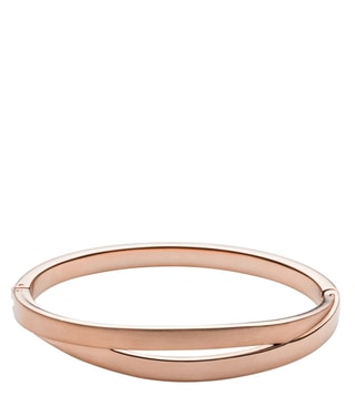 Buy Skagen Rose Gold Elin Bangle Bracelet only at Tata CLiQ Luxury