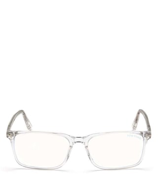 Buy Tom Ford Blue Block Transparent Rectangular Eye Frames for Men Online @  Tata CLiQ Luxury