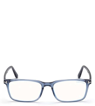 Buy Tom Ford Blue Block Blue Rectangular Eye Frames for Men Online @ Tata  CLiQ Luxury