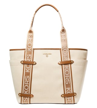 Maeve Tote Bag with Logo Taping