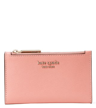 Buy Kate Spade Serene Pink Spencer Slim Bifold Small Wallet for Women  Online @ Tata CLiQ Luxury