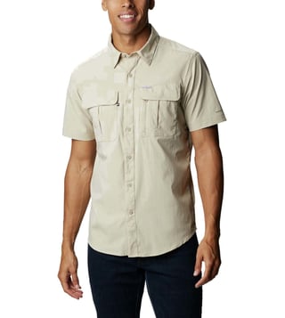 columbia khaki shirt