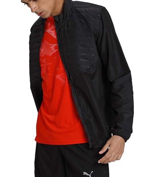 Buy Puma Black Regular Fit Puffer Jacket for Men Online Tata