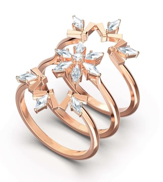 Swarovski snowflake deals ring