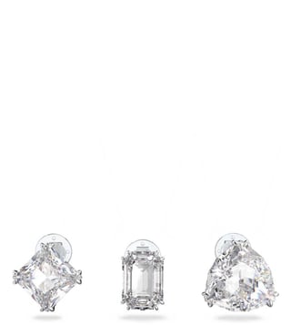 Diamond Platinum Mid Century Clipon Earrings  Plaza Jewellery English  Vintage Antique Unique Jewellery