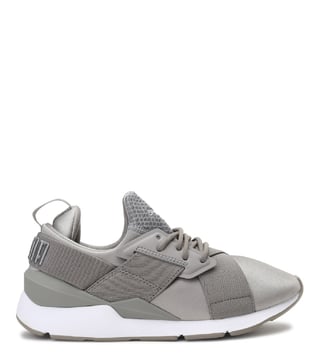 Buy Puma Grey Muse Satin EP Women Sneakers Online Tata CLiQ Luxury