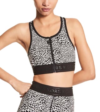 Buy Michael Kors Bone Sports Bra - Animal Attack for Women Online @ Tata  CLiQ Luxury