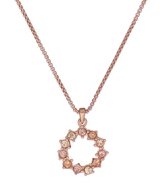 Ted baker store rose gold necklace