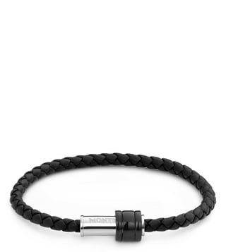 Montblanc Bracelet In Woven Leather