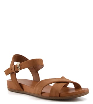 Buy Dune London LANDIE Camel Ankle Strap Sandals for Women Online