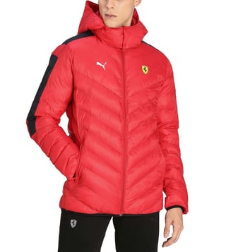 Puma red 2025 puffer jacket