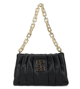 Buy BCBGMAXAZRIA Black Medium Shoulder Bag for Women Online Tata