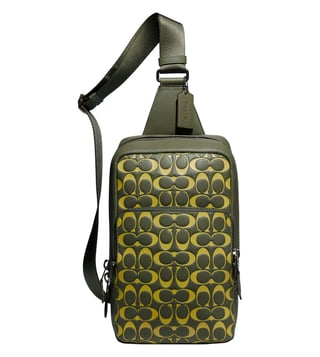 Buy Coach Green Medium Cross Body Bag Online @ Tata CLiQ Luxury