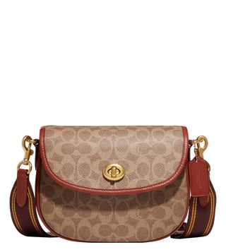 Buy Coach Brown Willow Medium Shoulder Bag for Men Online @ Tata