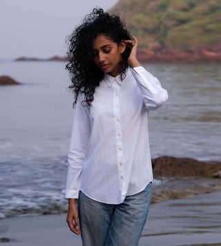 pure cotton shirt beach dress