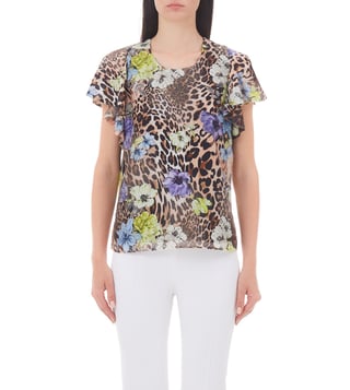 Blusa print discount