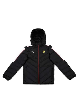 Buy Puma Kids Black Color Block Ferrari MT7 EcoLite Down Online @ CLiQ Luxury