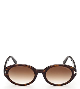 Buy Tom Ford FT0916 55 52F Genevieve-02 Oval Sunglasses for Women Online @  Tata CLiQ Luxury