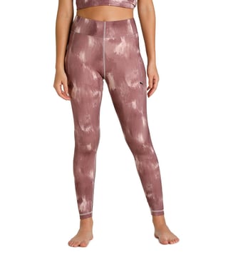 Buy Puma Pink Printed Tight Fit Tights for Women Online @ Tata CLiQ Luxury