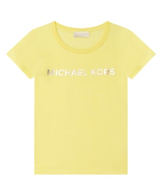 Michael kors cheap t shirt yellow