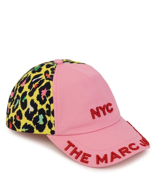 Buy Marc Jacobs Kids Pink Animal Print Baseball Cap (XL) for Girls Online @  Tata CLiQ Luxury