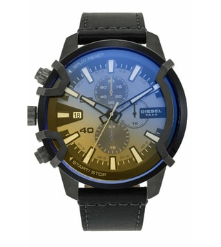 Buy Diesel DZ4584 Griffed Chronograph Analog Watch for Men Online @ Tata  CLiQ Luxury | Quarzuhren