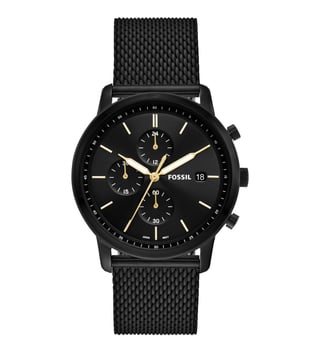 Minimalist chronograph sale watch