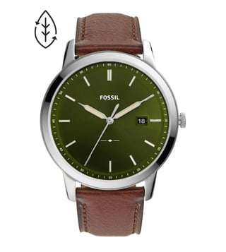 Buy FOSSIL FS5838 The Minimalist Solar Analog Watch for Men Online