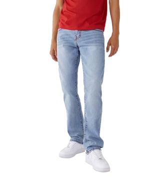 Buy True Religion Big T Ricky Straight Light Blue Jeans for Men