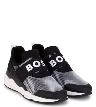 Buy Boss Kids Black Boys Trainer Sneakers Online @ Tata CLiQ Luxury