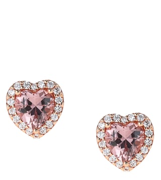 Buy MICHAEL Michael Kors Rose Gold Premium Earrings for Women Online  Tata  CLiQ Luxury