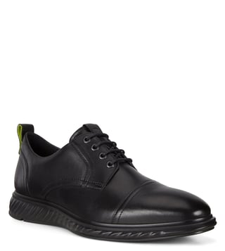 Buy ECCO Black St.1 Hybrid Lite Derby Shoes for Men Online Tata