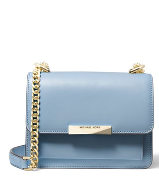 Buy MICHAEL Michael Kors Pale Blue Jade Medium Cross Body Bag for