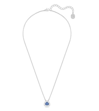 Swarovski blue store sapphire necklace