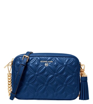 Buy MICHAEL Michael Kors River Blue Medium Cross Body Bag for