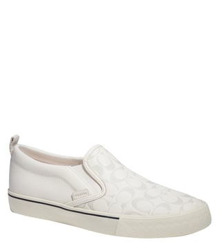 coach signature slip on sneakers