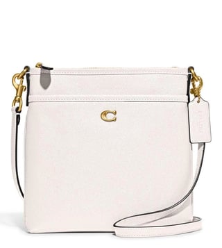 Buy Coach Beige Medium Signature Jacquard Kitt Cross Body Bag for Women  Online @ Tata CLiQ Luxury