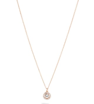 Coach rose hot sale gold necklace