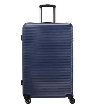 Buy Carpisa Blue RIGID Space Go Large Checked Luggage for Men