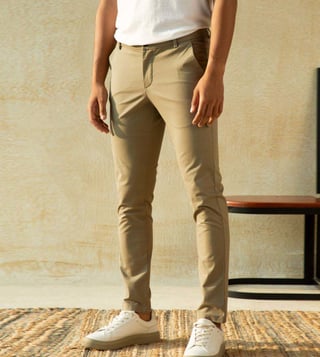 Buy Khaki Trousers  Pants for Men by NETPLAY Online  Ajiocom