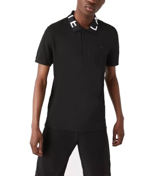 lacoste black t shirt