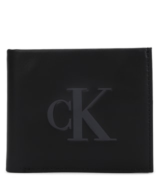 Buy CALVIN KLEIN JEANS Black Monogram Wallet for Men Online @ Tata CLiQ  Luxury