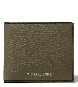 Buy MICHAEL Michael KorsPebbled Slim Billfold Medium Wallet for Men Online  @ Tata CLiQ Luxury