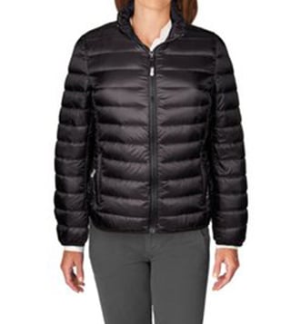 Tumi puffer hot sale jacket women's