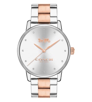 Coach two tone online watch