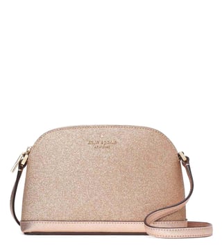 Buy Kate Spade Rose Gold Tinsel Small Dome Cross Body Bag for Women Online  @ Tata CLiQ Luxury