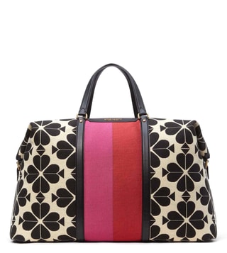 Buy Kate Spade Cream Multi Spade Flower Large Duffle Bag for Women Online @  Tata CLiQ Luxury