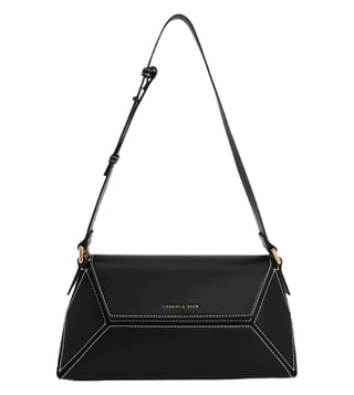 Buy Charles & Keith Black Front Flap Small Cross Body Bag for Women Online  @ Tata CLiQ Luxury